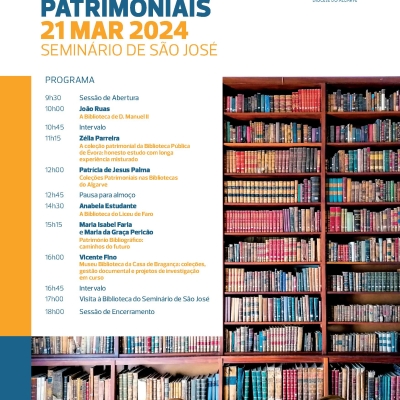 Colóquio Bibliotecas Patrimoniais 21.03.2024